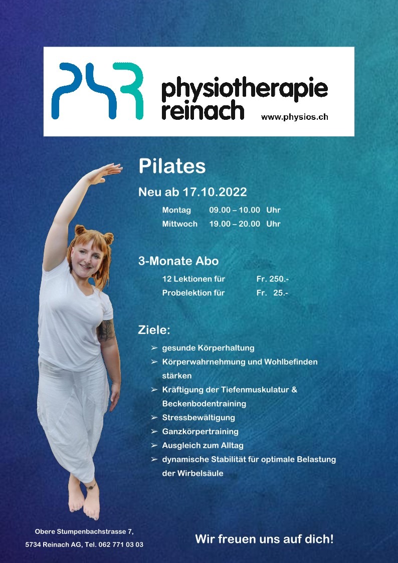 Neue Pilates Kurse